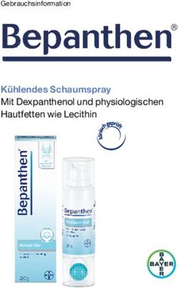 K&uuml;hlendes Schaumspray Mit Dexpanthenol und physiologischen Hautfetten wie Lecithin - Gebrauchsinformation - Bepanthen