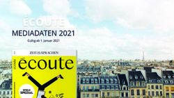 &Eacute;COUTE MEDIADATEN 2021 - G&uuml;ltig ab 1. Januar 2021