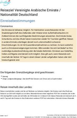 Reiseziel Vereinigte Arabische Emirate / Nationalit&auml;t Deutschland Einreisebestimmungen