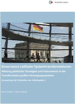 Governance radikaler Systemtransformationen - Wirkung politischer Strategien und Instrumente in der Transformation gro&szlig;er Versorgungssysteme ...