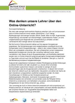 Was denken unsere Lehrer über den Online-Unterricht?
