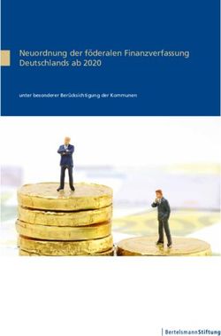 Neuordnung der föderalen Finanzverfassung Deutschlands ab 2020 - unter besonderer Berücksichtigung der Kommunen
