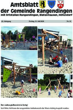 Amtsblatt der Gemeinde Ran gen din gen - mit Ortsteilen Rangendingen, Bietenhausen, H&ouml; fen dorf - Gemeinde Rangendingen