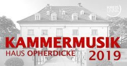 KAMMERMUSIK HAUS OPHERDICKE 2019 - Kreis Unna