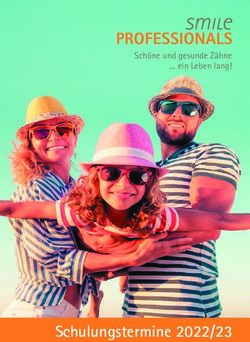 Schulungstermine 2022/23 - Sch&ouml;ne und gesunde Z&auml;hne ... ein Leben lang! - Pixolino