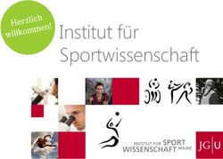 Institut für Sportwissenschaft - Johannes Gutenberg ...