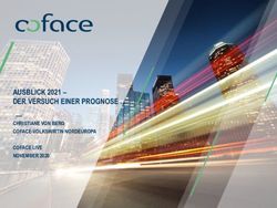 AUSBLICK 2021 - DER VERSUCH EINER PROGNOSE - CHRISTIANE VON BERG COFACE-VOLKSWIRTIN NORDEUROPA COFACE LIVE NOVEMBER 2020