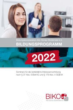 2022 BILDUNGSPROGRAMM - Bildungskooperation Alb-Donau-Bodensee e. V - Bildungskooperation Alb-Donau ...