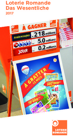 G Loterie Romande Das Wesentliche 2017