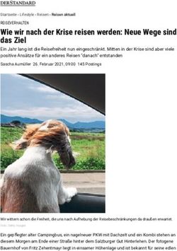 Wie wir nach der Krise reisen werden: Neue Wege sind das Ziel - Schau aufs Land