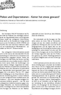 Polizei und Deportationen - Keiner hat etwas gewusst?