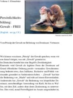 Pers&ouml;nlichkeits-bildung: Gewalt - FREI - medpsych.at