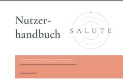 Nutzer-handbuch Hintergrundinformationen und Anleitungen zur optimalen Nutzung der Online-Intervention zur psychischen Unterst&uuml;tzung von ...