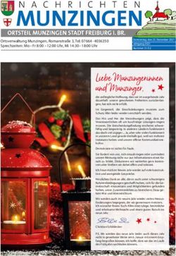 Liebe Munzingerinnen und Munzinger, Stadt Freiburg