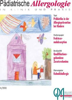 Pr&auml;biotika in der Allergiepr&auml;vention bei Kindern - Topic Fruktose-malabsorption