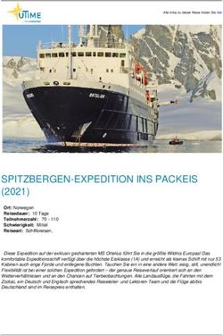 SPITZBERGEN-EXPEDITION INS PACKEIS - (2021) - uTime.de