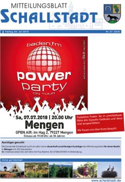 SCHALLSTADT - Mitteilungsblatt - Gemeinde Schallstadt