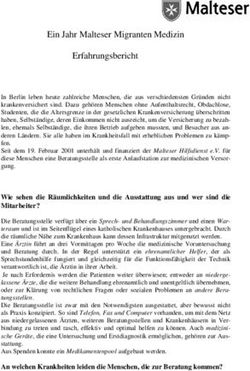 Ein Jahr Malteser Migranten Medizin Erfahrungsbericht