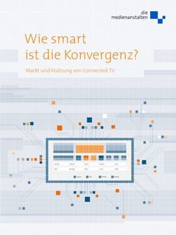 Wie smart ist die Konvergenz? - Markt und Nutzung von Connected TV