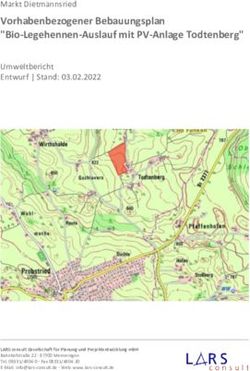 Vorhabenbezogener Bebauungsplan "Bio-Legehennen-Auslauf mit PV-Anlage Todtenberg"