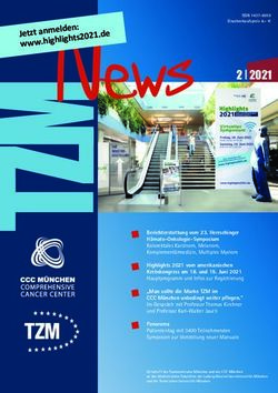 2021 Tumorzentrum München