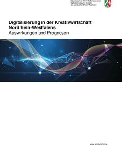 Digitalisierung in der Kreativwirtschaft Nordrhein-Westfalens Auswirkungen und Prognosen