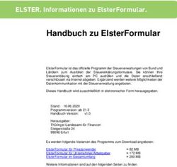 Handbuch zu ElsterFormular - Steuerberater@steuerschroeder