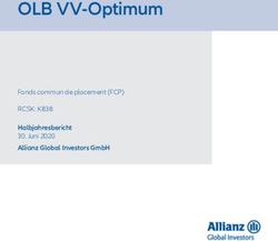 OLB VV-OPTIMUM RCSK: K838 - FONDS COMMUN DE PLACEMENT (FCP) HALBJAHRESBERICHT 30. JUNI 2020 ALLIANZ GLOBAL INVESTORS GMBH - TELETRADER.COM