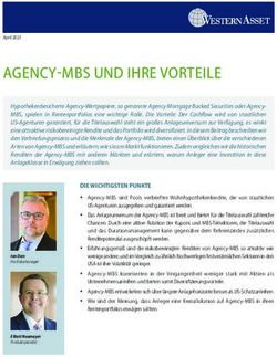 AGENCY-MBS UND IHRE VORTEILE - Franklin Templeton ...