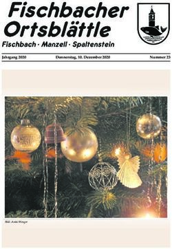 Jahrgang 2020 Donnerstag, 10. Dezember 2020 - Stadt Friedrichshafen