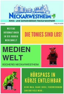 Amts- und Gemeindeblatt Neckarwestheim - Woche