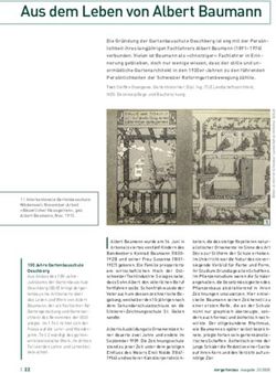 Aus dem Leben von Albert Baumann - Oeschberg