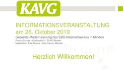 Herzlich Willkommen! INFORMATIONSVERANSTALTUNG - am 28. Oktober 2019 Geplante Modernisierung des EBS-Heizkraftwerkes in Minden Primus Schule ...