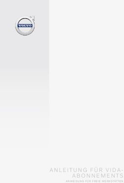 ANLEITUNG F&Uuml;R VIDA-ANWEISUNG F&Uuml;R FREIE WERKST&Auml;TTEN - Workshop support guide