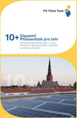 10 +Gigawatt Photovoltaik pro Jahr - 50 Handlungsempfehlungen, um den PV-Markt in der kommenden Legislatur-periode zu entfesseln - Reiner ...