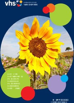 Programm 2018/19 www.bitburg-pruem.de/kvhs - Volkshochschule Bitburg-Prüm e.V - Eifelkreis Bitburg-Prüm