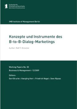 Konzepte und Instrumente des B-to-B-Dialog-Marketings
