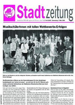 MusikschülerInnen mit tollen Wettbewerbs-Erfolgen - Stadtamt-Hall