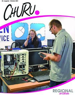Ausgabe - Oktober 2021 - CHURU Magazin