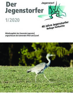 Der Je gens torfer 1/2020 - lage Heftmitte