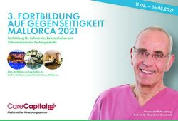 FORTBILDUNG AUF GEGENSEITIGKEIT MALLORCA 2021 - CareCapital