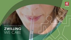 ZWILLING WE CARE Nachhaltigkeitsbericht 2020