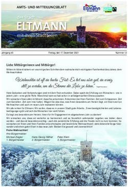 Weihnachten ist oft ein lautes Fest: Es tut uns aber gut, ein wenig