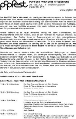 POPFEST WIEN 2015 SESSIONS - 25.-26.JULI | WIENMUSEUM KARLSPLATZ