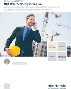 MBA Unternehmensf&uuml;hrung Bau - Setzen Sie technisches Wissen in wirtschaftliche Erfolge um. Das Masterstudium als Fundament f&uuml;r Ihre Karriere ...
