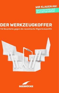 DER WERKZEUGKOFFER WIR KLAGEN AN! - Seebrücke