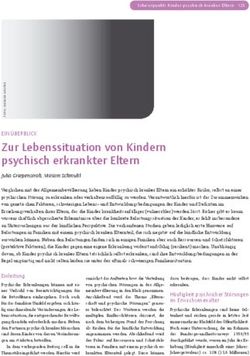 Zur Lebenssituation Von Kindern Psychisch Erkrankter Eltern