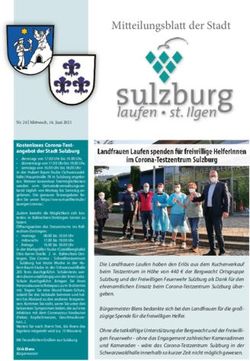 Mitteilungsblatt der Stadt - Landfrauen Laufen spenden f&uuml;r freiwillige HelferInnen im Corona-Testzentrum Sulzburg