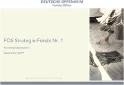 FOS Strategie-Fonds Nr. 1 - Kundenpr&auml;sentation Dezember 2019 - Deutsche Oppenheim Family Office