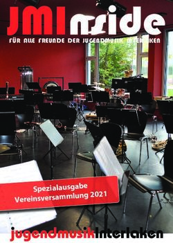 JMInside - Spezialausgabe Vereinsversammlung 2021 - F&Uuml;R ALLE FREUNDE DER JUGENDMUSIK INTERLAKEN - Jugendmusik ...